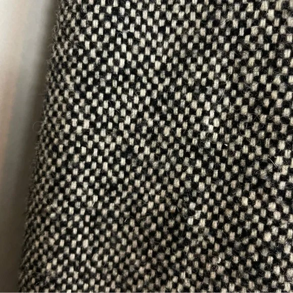 Vintage Coat Women‎ Gray Car Coat Button-Up Pockets Fall Winter Lined Classic - Picture 10 of 13